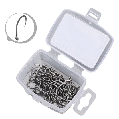 Fishing Hooks Set of 50 for Carp Rigs (2/4/6/8)