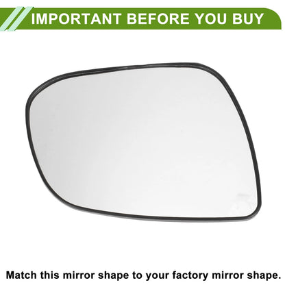 Right Mirror Glass for Kia Forte/Forte Koup (2010–2013) No. 876211M000