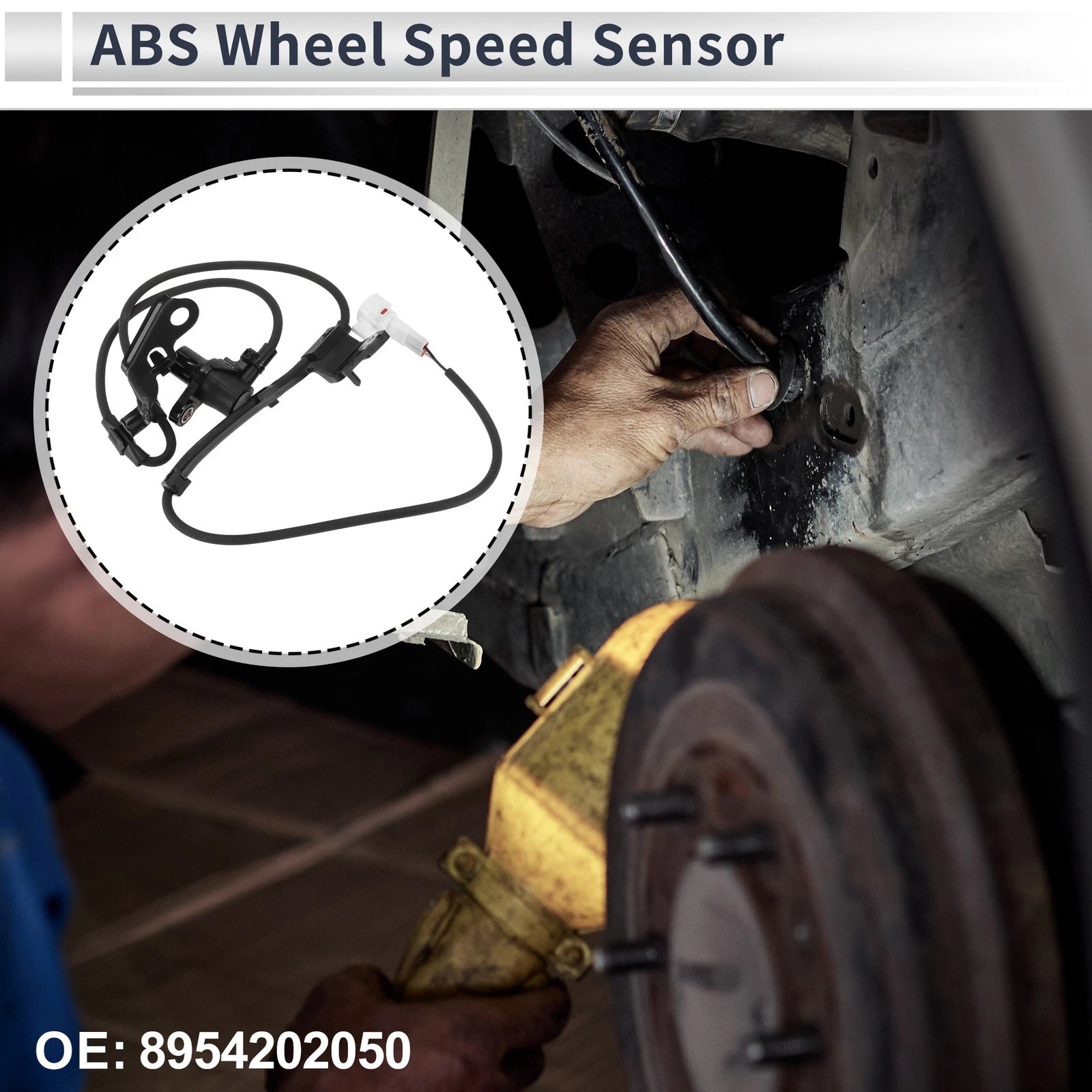 ABS Wheel Speed Sensor Replacement Front Right for Toyota Corolla (2003–2008)