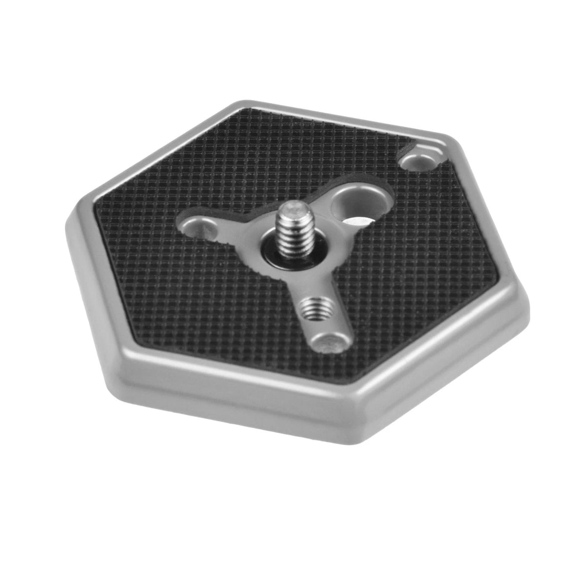 Hexagon Quick Release Mount for Manfrotto Gimbal Tripod (1/4"-20)