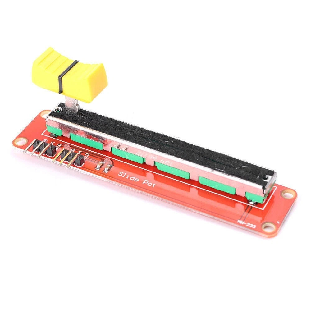Dual Output 10K Linear Slide Potentiometer Module for AVR