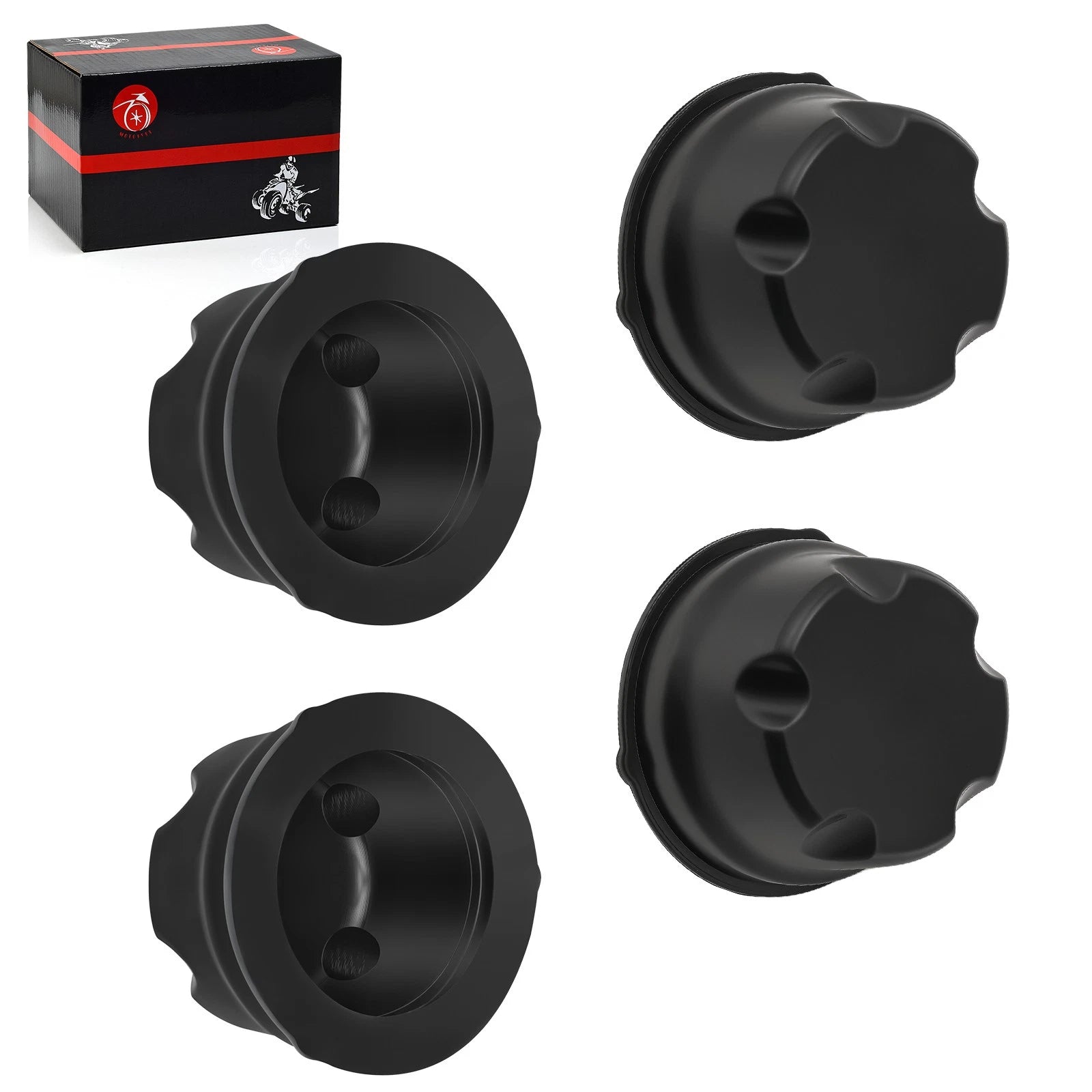 Set of 4 Wheel Caps 54725-09F01 for Suzuki Ozark 250 KingQuad 400 500 700 750