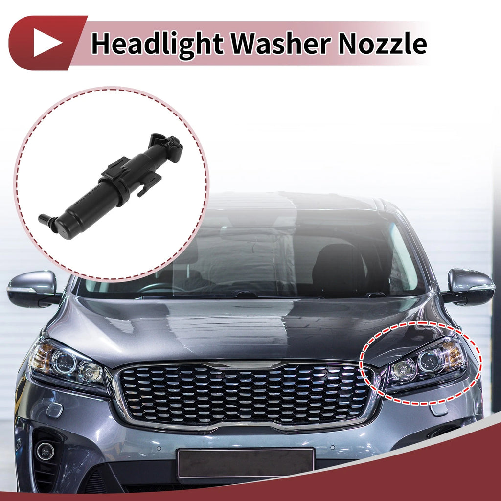 Front Driver Side Headlight Washer Nozzle Replacement for BMW 535i (2010–2016)