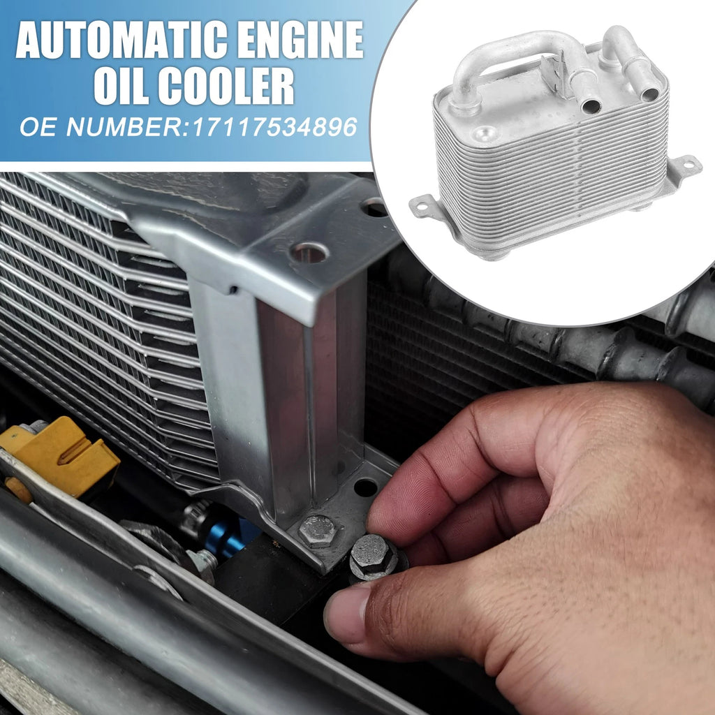 Automatic Engine Oil Cooler Replacement for BMW E60 2006–2010