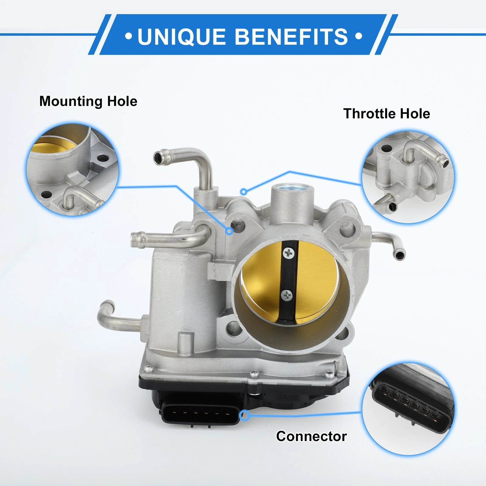 Throttle Body Actuator Replacement for Toyota Camry Solara Highlander (2006–2012)