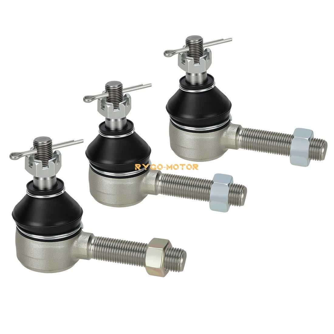 Set of 2 Steering Tie Rod Ends for Club Car DS Golf Cart (1976–2008) 7539 7540