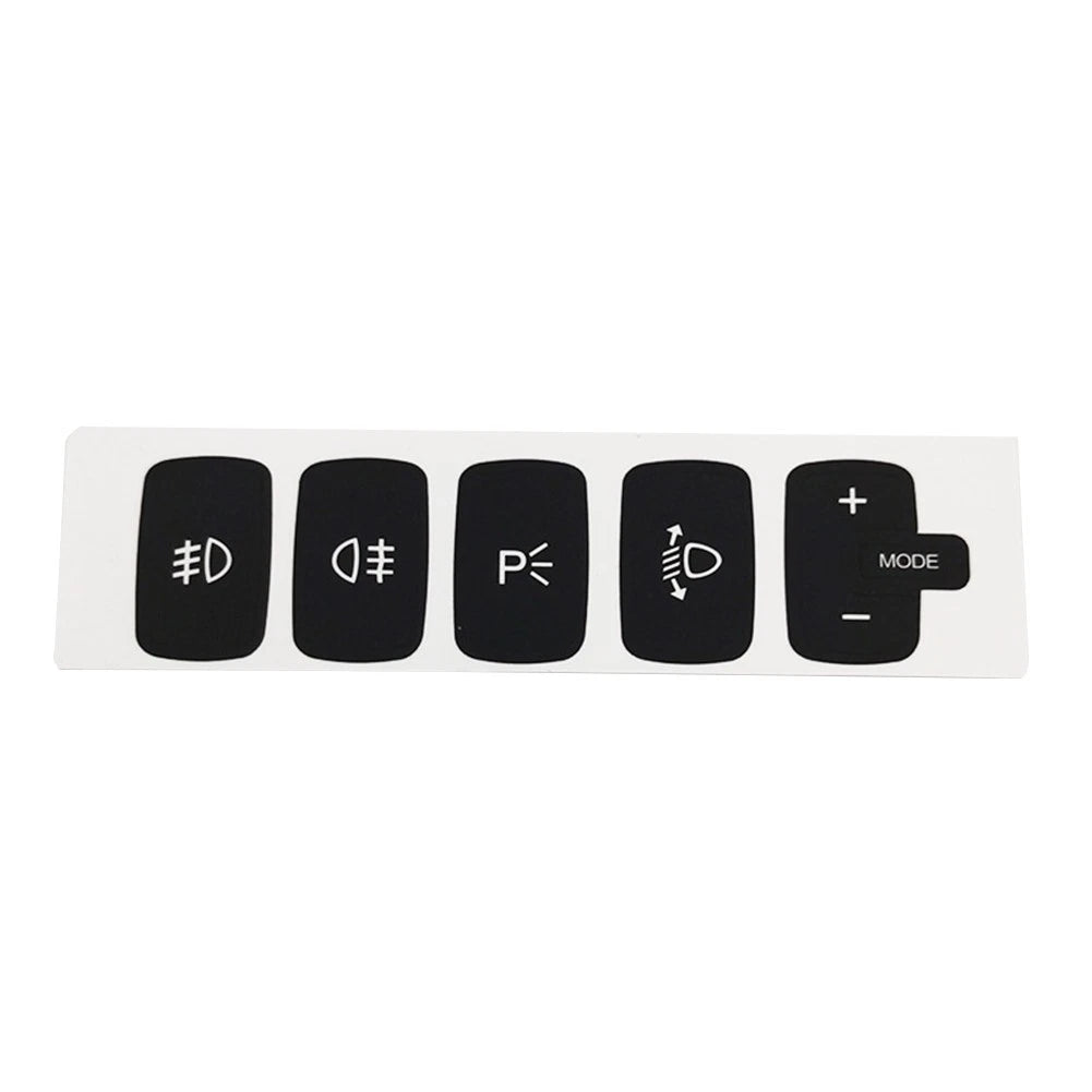 Fog Light Control Button Decal Sticker for Fiat Croma