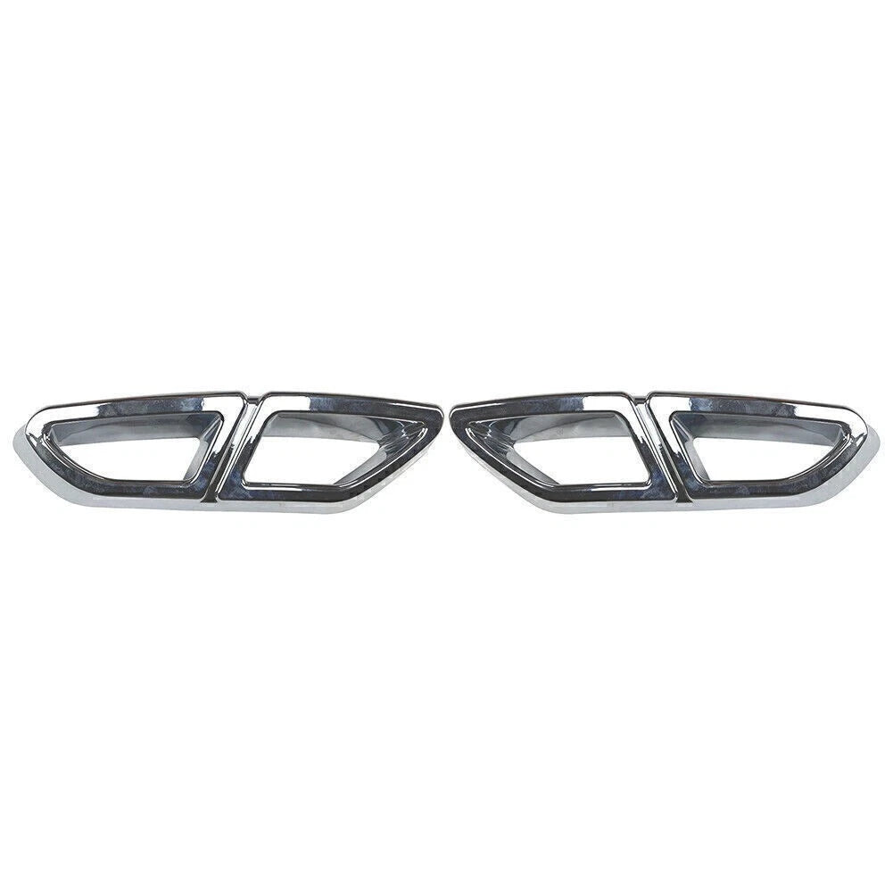ABS Rear Exhaust Muffler Tail Pipe Cover Trim for VW Passat B8 (2016–2019)