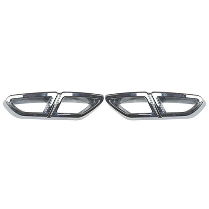 ABS Rear Exhaust Muffler Tail Pipe Cover Trim for VW Passat B8 (2016–2019)