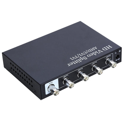 Video Splitter for AHD CVI TVI Systems (1 Input 4 Output)