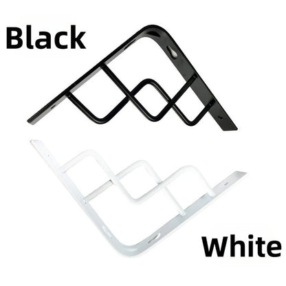 Triangle Iron Shelf Holder Bracket for Kitchen Bedroom (3 Sizes)
