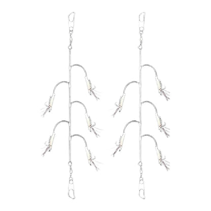 Luminous Rubber Shrimp for Sabiki Rig (Shore & Boat Fishing)