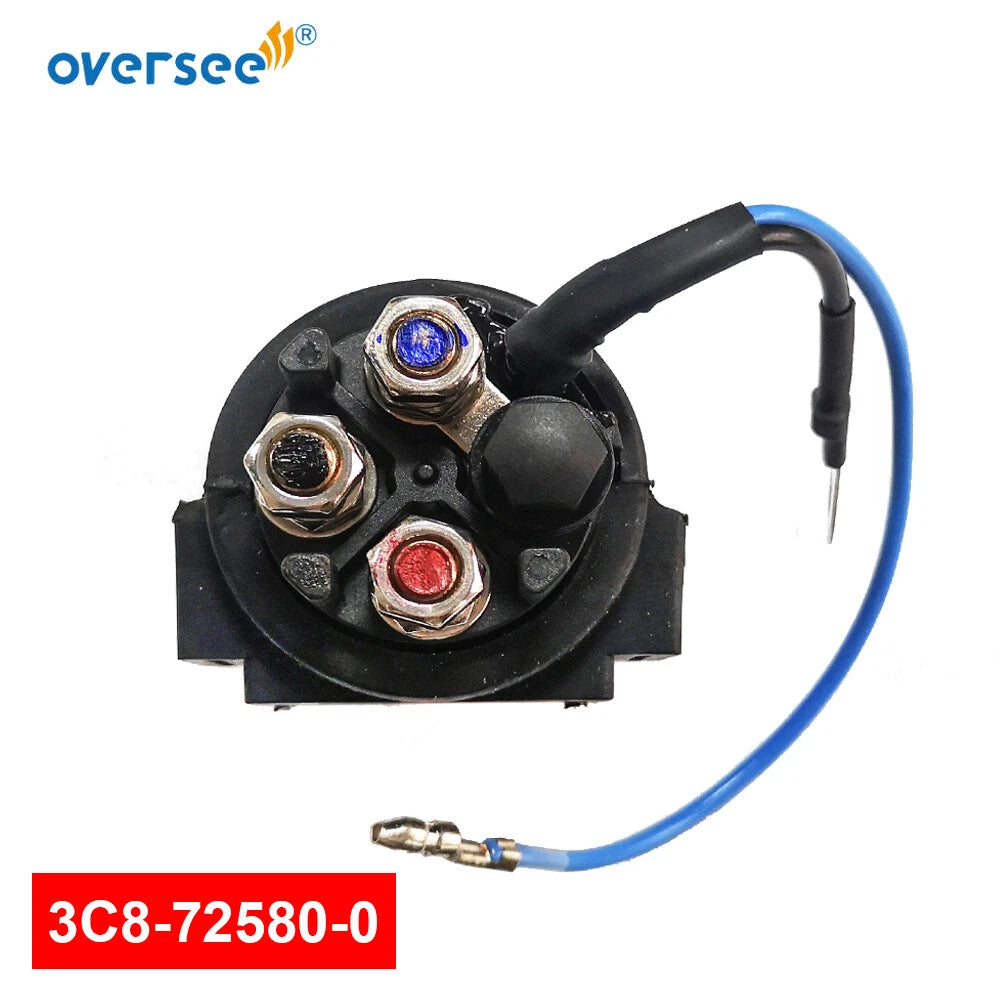 Solenoid Power Trim Tilt Relay Assy 3C8-72580 for Tohatsu Mercury Outboard