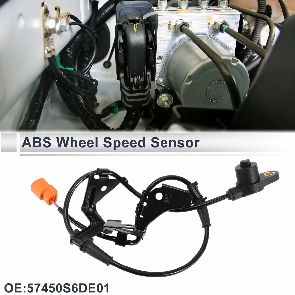 ABS Wheel Speed Sensor Front Right for Honda Civic 1 Pc (2006–2011)