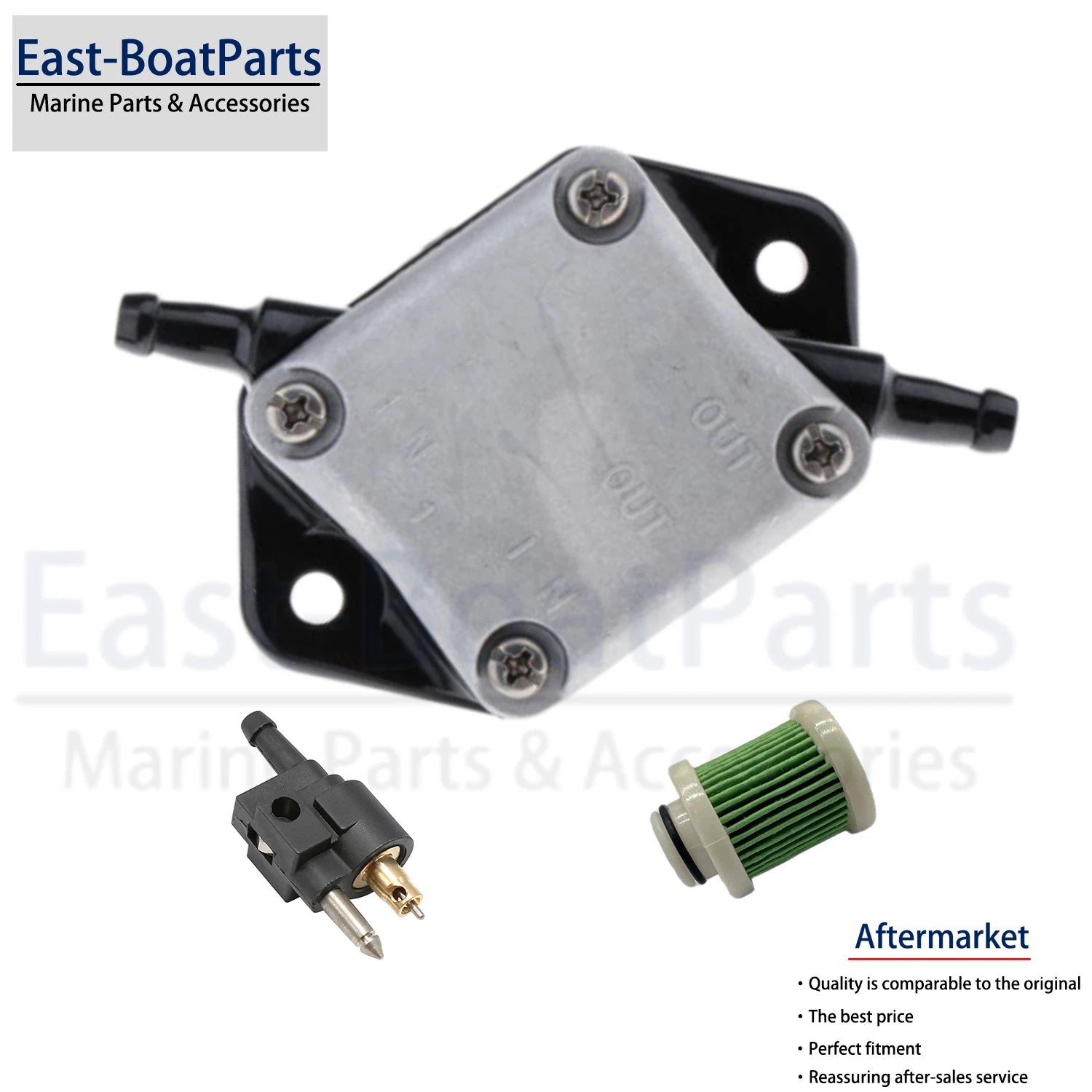 Fuel Pump with Filter for Yamaha F30 F40 T50 FT50 F50 T60 FT60 F60 (2000–2023)