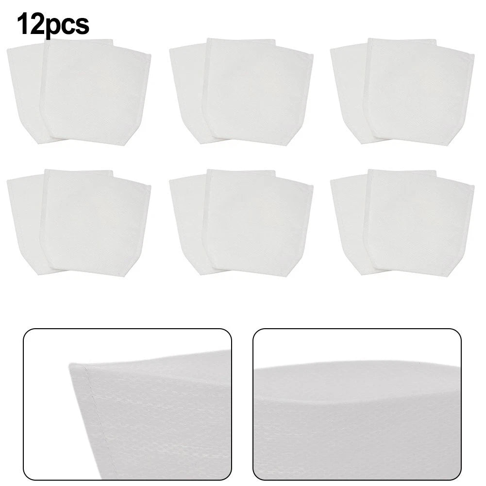 12pcs Vacuum Filter Accessory Pack for HiKOKI R10DL (A-43963, A-50728)