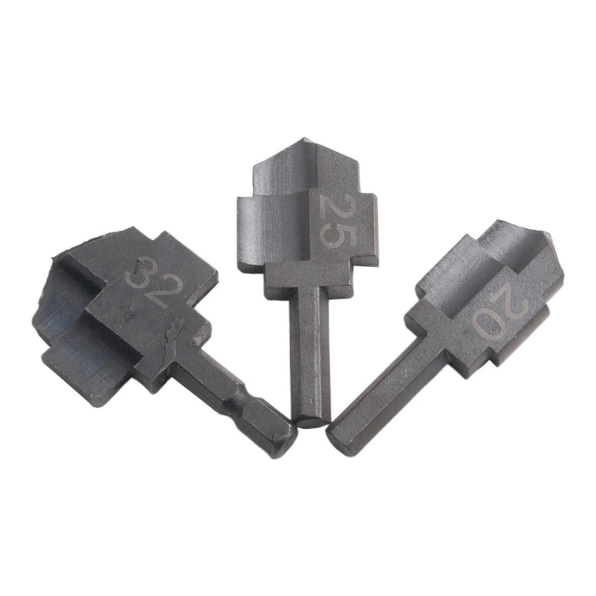 3X Metal PPR Drill Bits Set for Universal Use (3pcs)