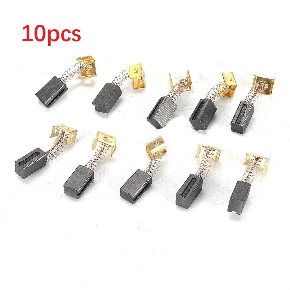 10X Carbon Brushes for Automotive Applications (6.4x7.9x12.5mm)