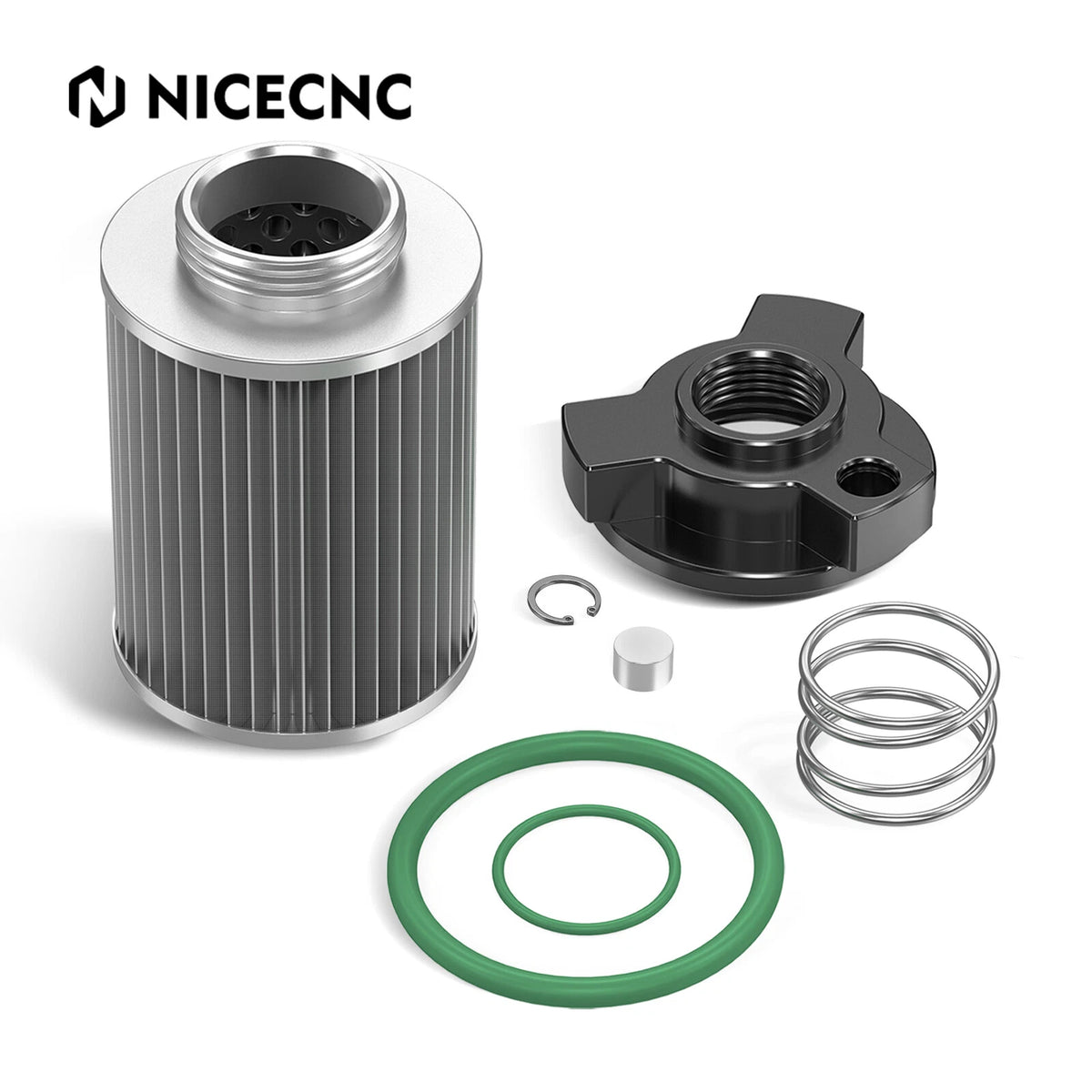 Reusable Oil Filter Element Replacement Kit for Harley Road King FLHR (2017–2023)