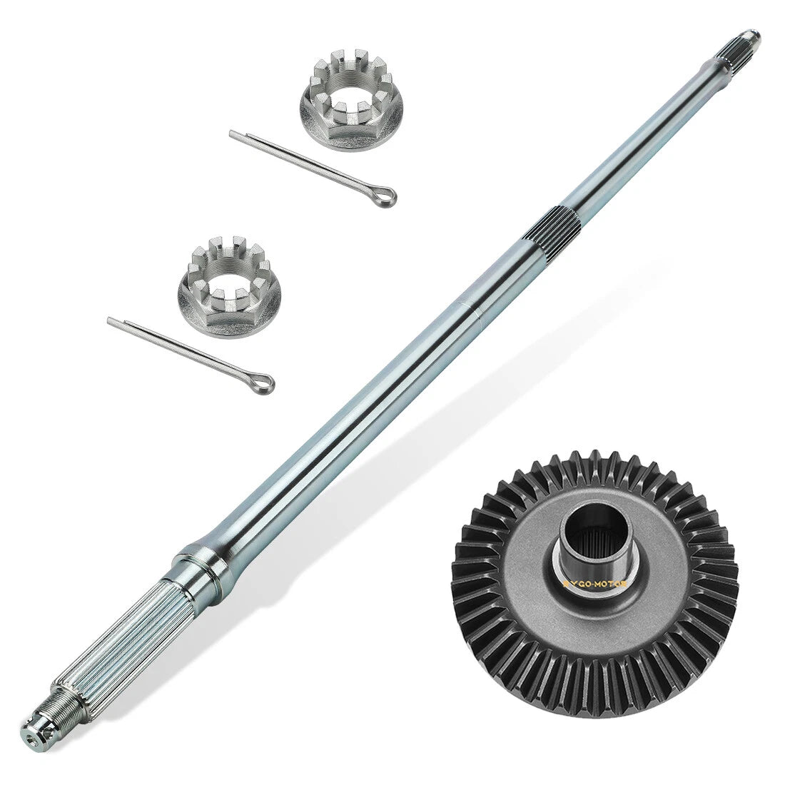 Rear Axle Shaft with Differential Ring Gear Assembly for Honda Foreman TRX520 (2005–2023)