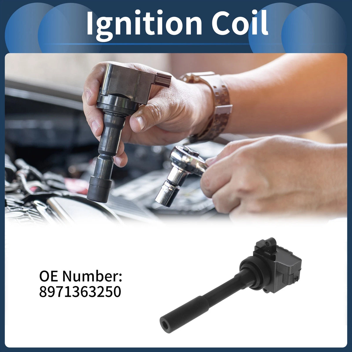 Ignition Coil Pack No. 8971363250 for Acura SLX (1998–1999)