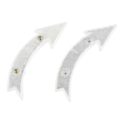 Set of 4 Yellow Bike Reflectors for Universal Use (No Tools Required)
