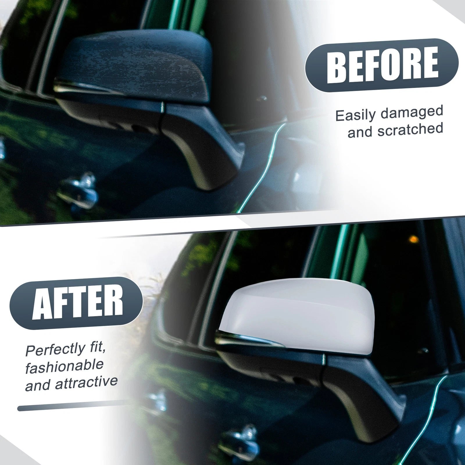 Right Side Mirror Cover Cap Replacement for Toyota Highlander (2020–2022)