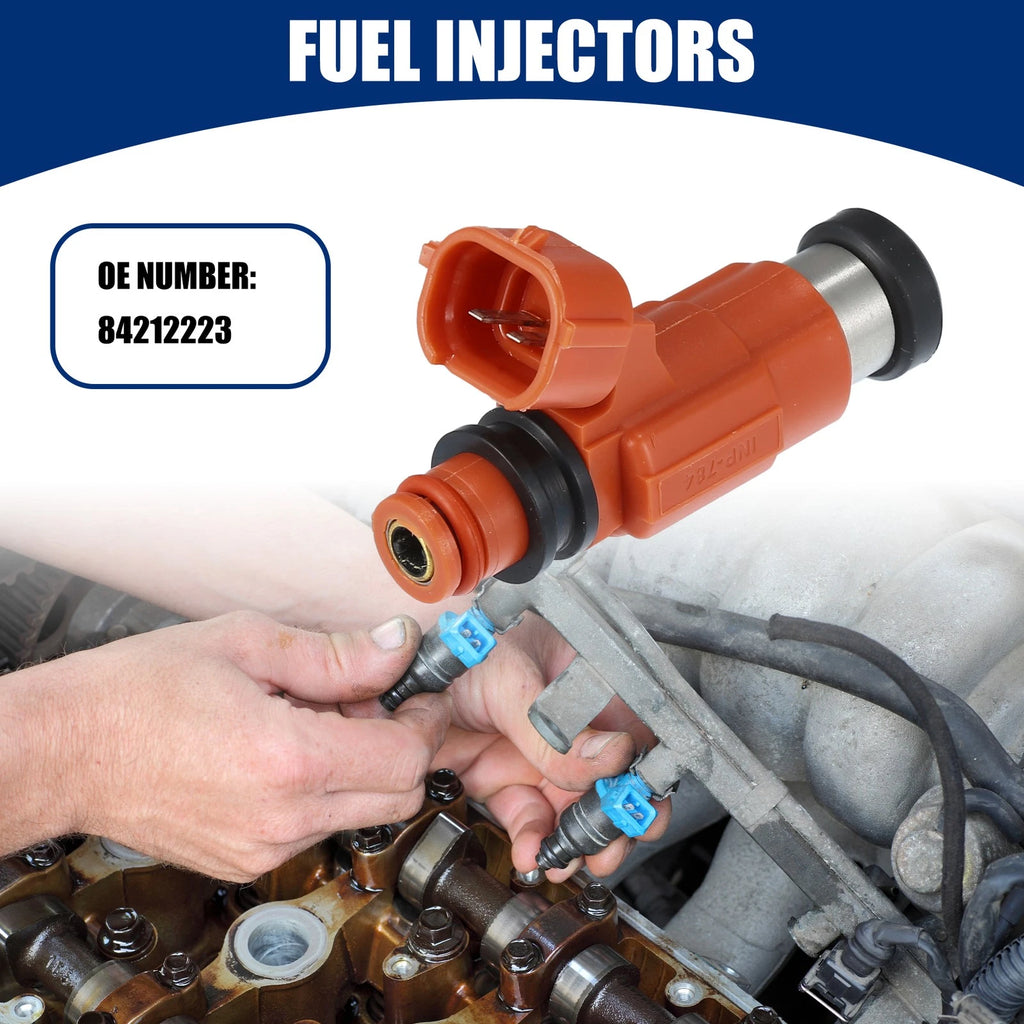 Fuel Injector Set 4Pcs Replacement for Mitsubishi Galant 3.0L V6 (1999–2003)