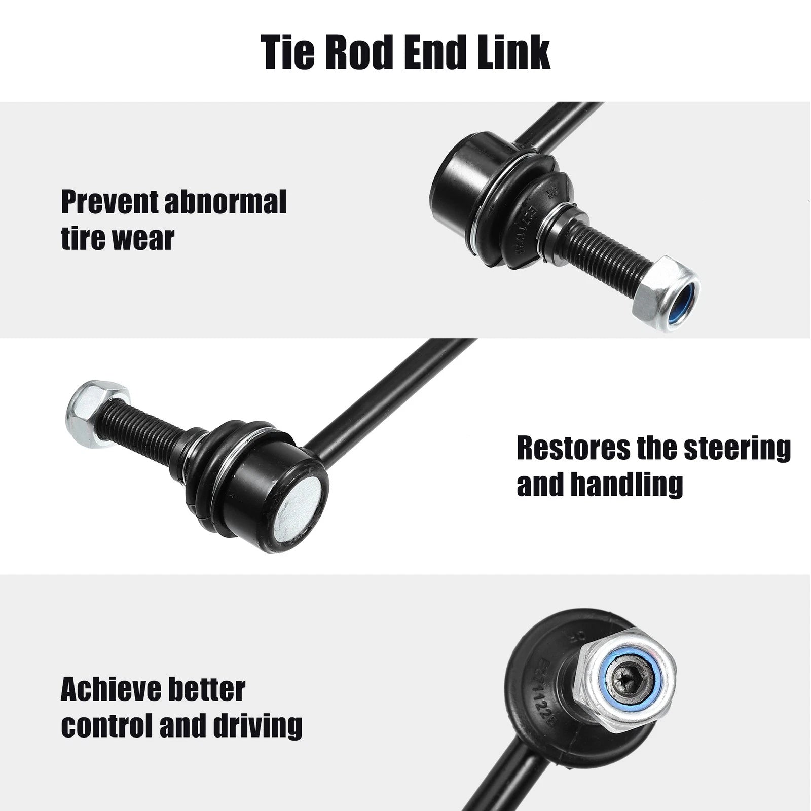 4 Pcs Front Rear Sway Bar Links Stabilizer for Jeep Grand Cherokee (2011–2024)