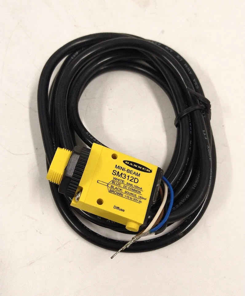 Banner Engineering SM312D Photoelectric Sensor for