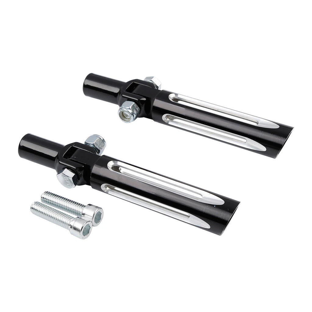 Passenger Footpegs for Harley Softail Fat Boy FLSTF (2000–2006)