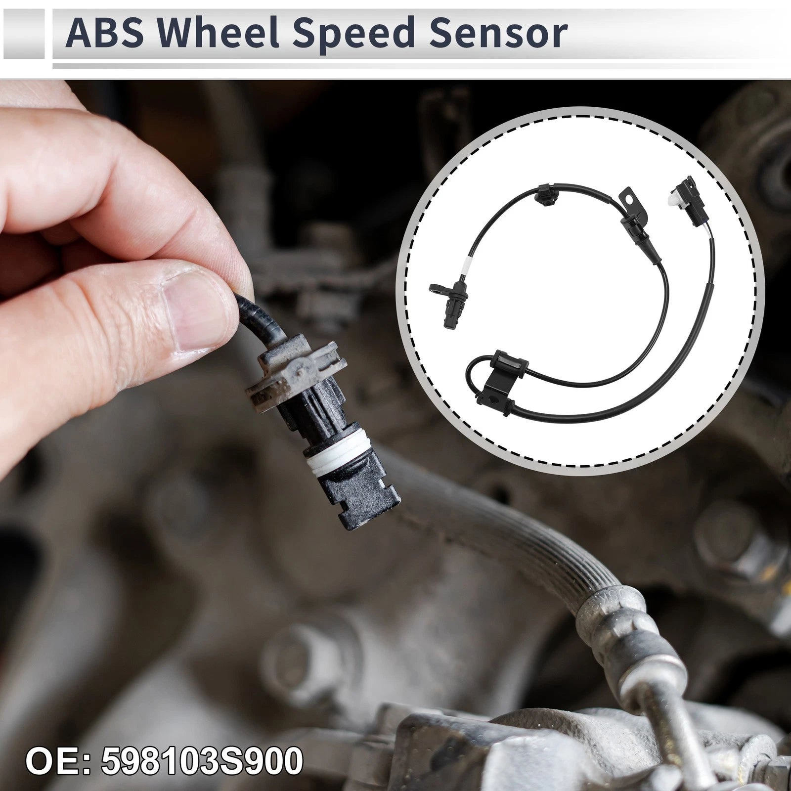 ABS Wheel Speed Sensor Replacement for Hyundai Sonata (2011–2012)
