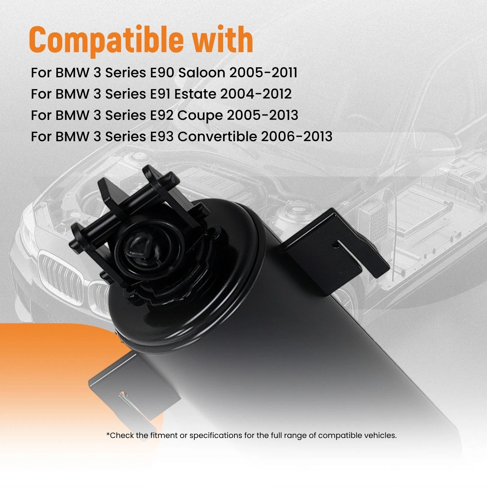 Headlight Washer Nozzle for BMW 3 Series E90 E91 E92 E93 (2006–2013) 61677179311 61674449335