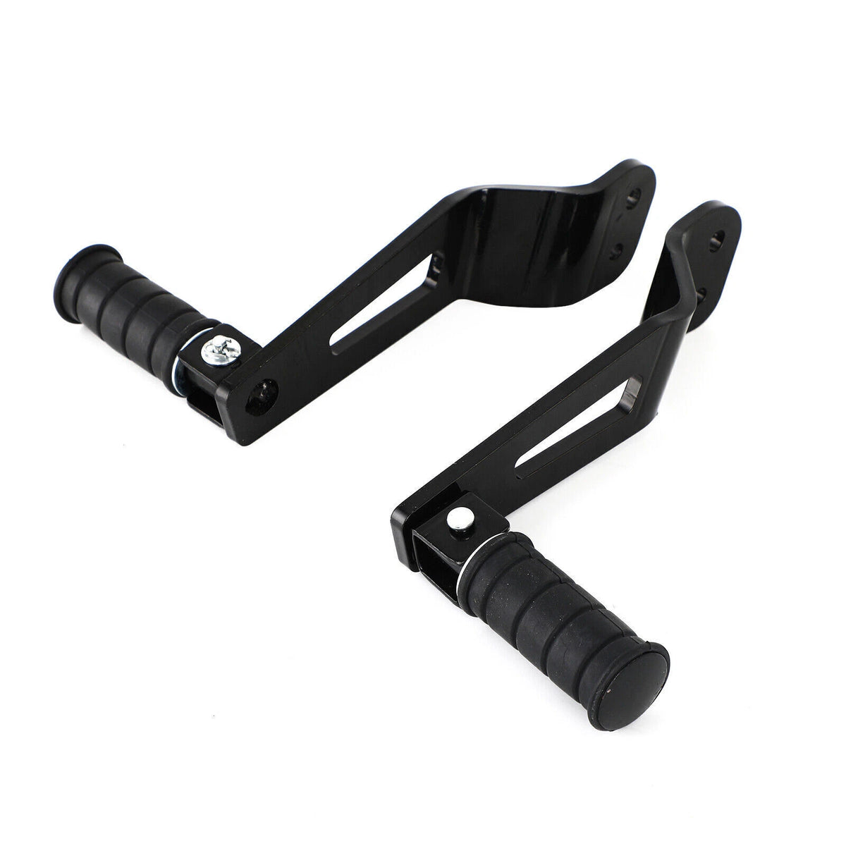 Black Rear Passenger Foot Pegs for Yamaha Bolt XVS950 XVS950R-Spec (2014–2020) T9
