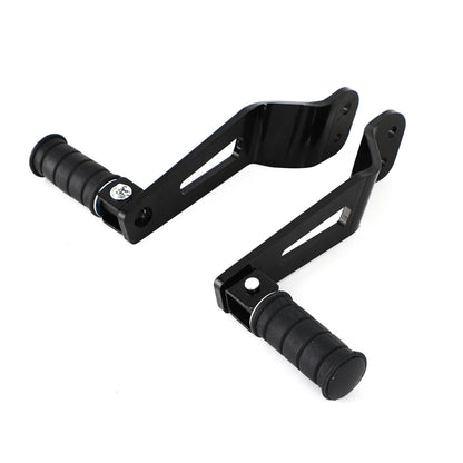 Black Rear Passenger Foot Pegs for Yamaha Bolt XVS950 XVS950R-Spec (2014–2020) T9