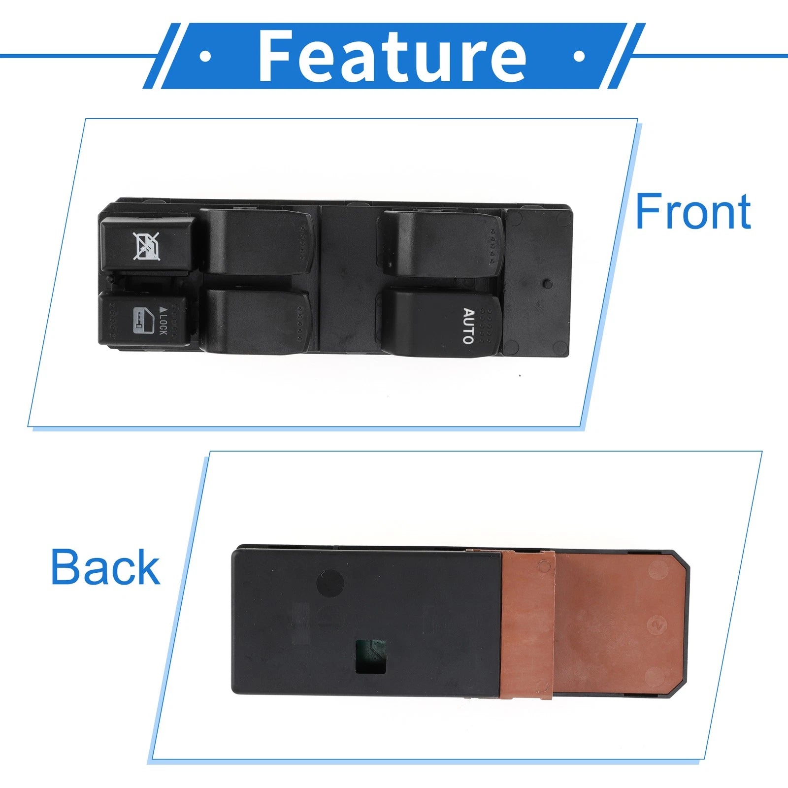 Front Right Power Window Switch for Suzuki Grand Vitara SX4 (2006–2013)