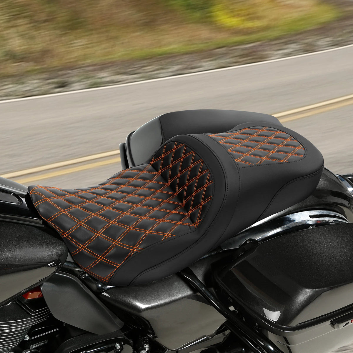 Driver Passenger Seat for Harley Touring Electra Street Glide (2009–2023)