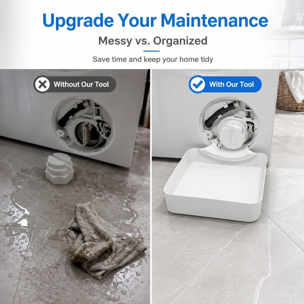 Water Drain Tray for LG Washing Machine (Home & Apartment Use)