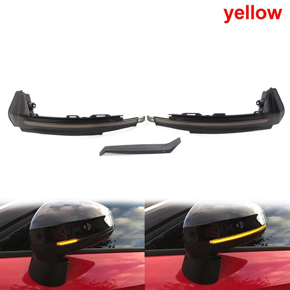 LED Turn Signal Light Dynamic Rearview Mirror Indicator Fit Audi A1 8X 2011-2019