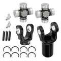 Front Prop Shaft Yoke & U-Joint Set of 2 for Polaris RZR 570 800 900