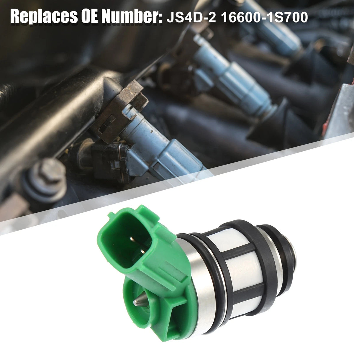 4X Fuel Injector Nozzle JS4D-2 16600-1S700 for Nissan Frontier (2005–2023)