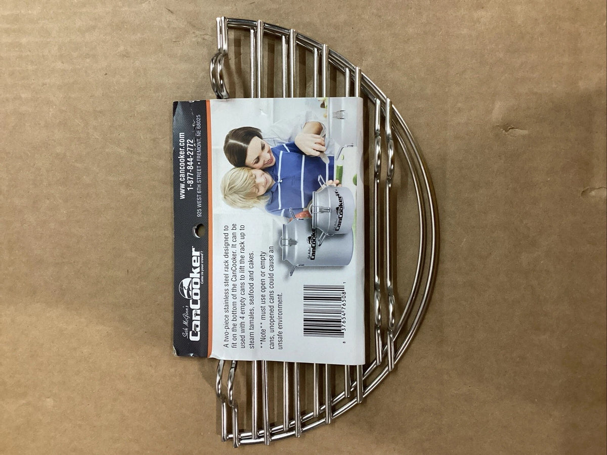 2X Round Steam Cooker Rack for CanCooker RK-003 (NOS/Repackaged)