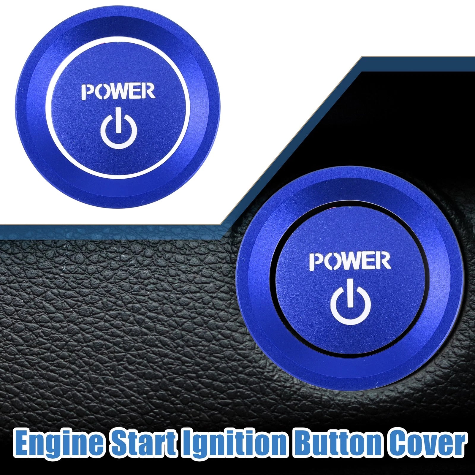 Engine Start Stop Ignition Button Decal for Honda Accord (2018–2022)