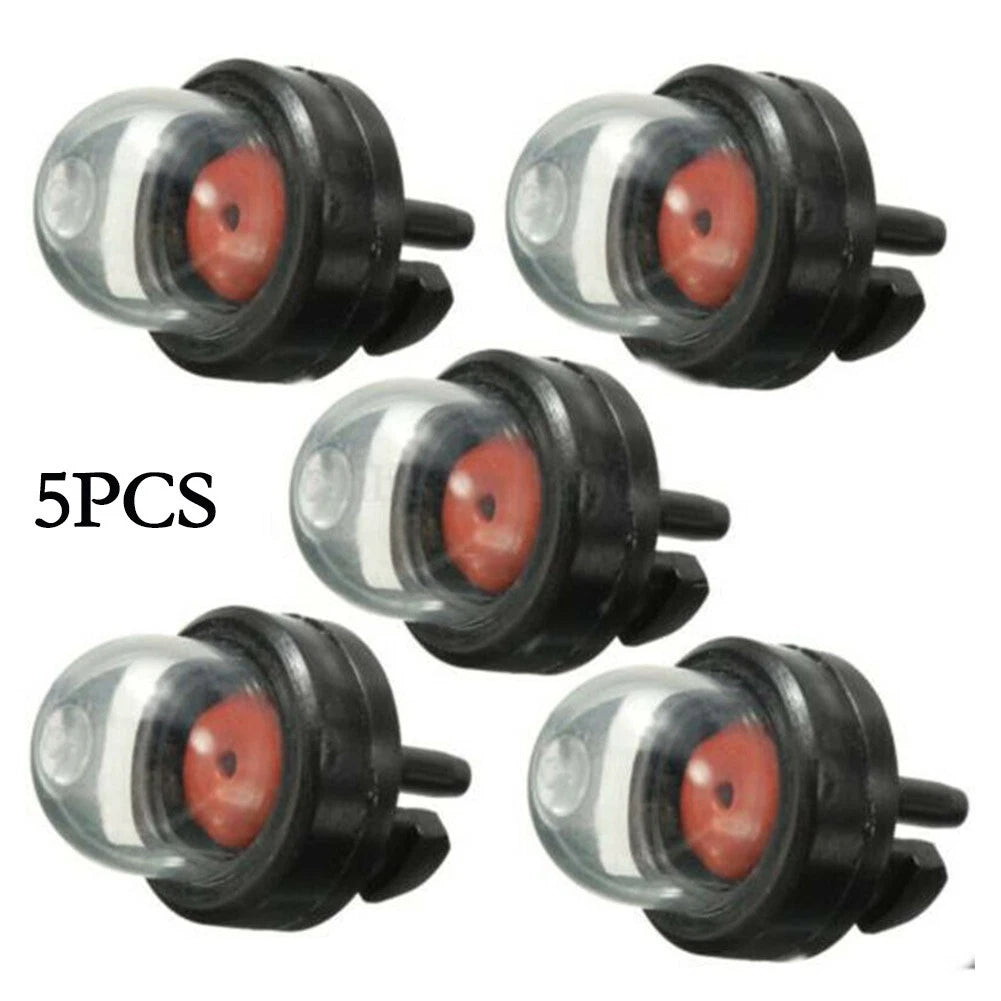 5PCS Snap In Primer Bulb Pump for Chainsaw Blower Trimmer Carburetor