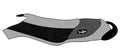 Seat Cover for Seadoo XP Models (1997–2004) Custom Cut Gray/Black