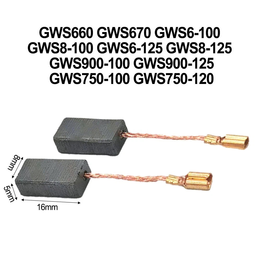 Carbon Brushes for Bosch GWS 660 (GWS660)