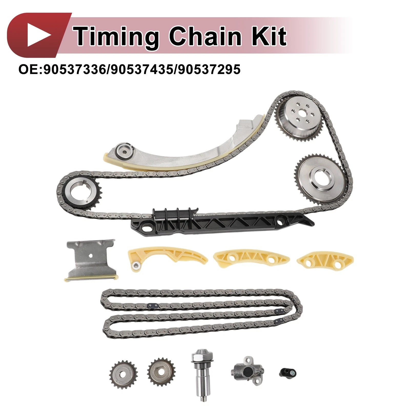 Timing Chain Kit Replacement for Buick LaCrosse Verano Regal (2009–2017)