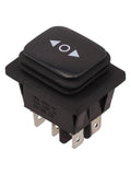 Waterproof Linear Actuator Momentary Polarity Reverse Switch 6 Pins