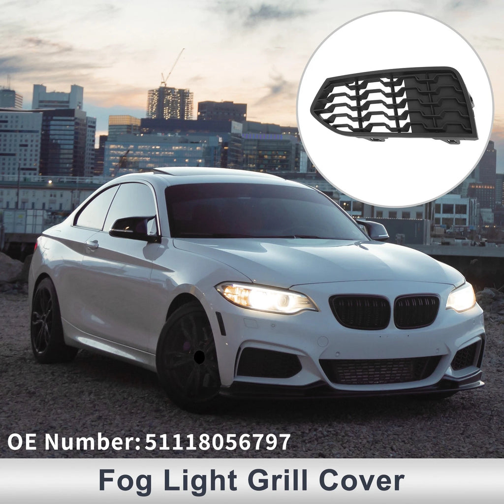 Left Front Fog Light Grill Replacement for BMW 2 Series F22 (2012–2017)