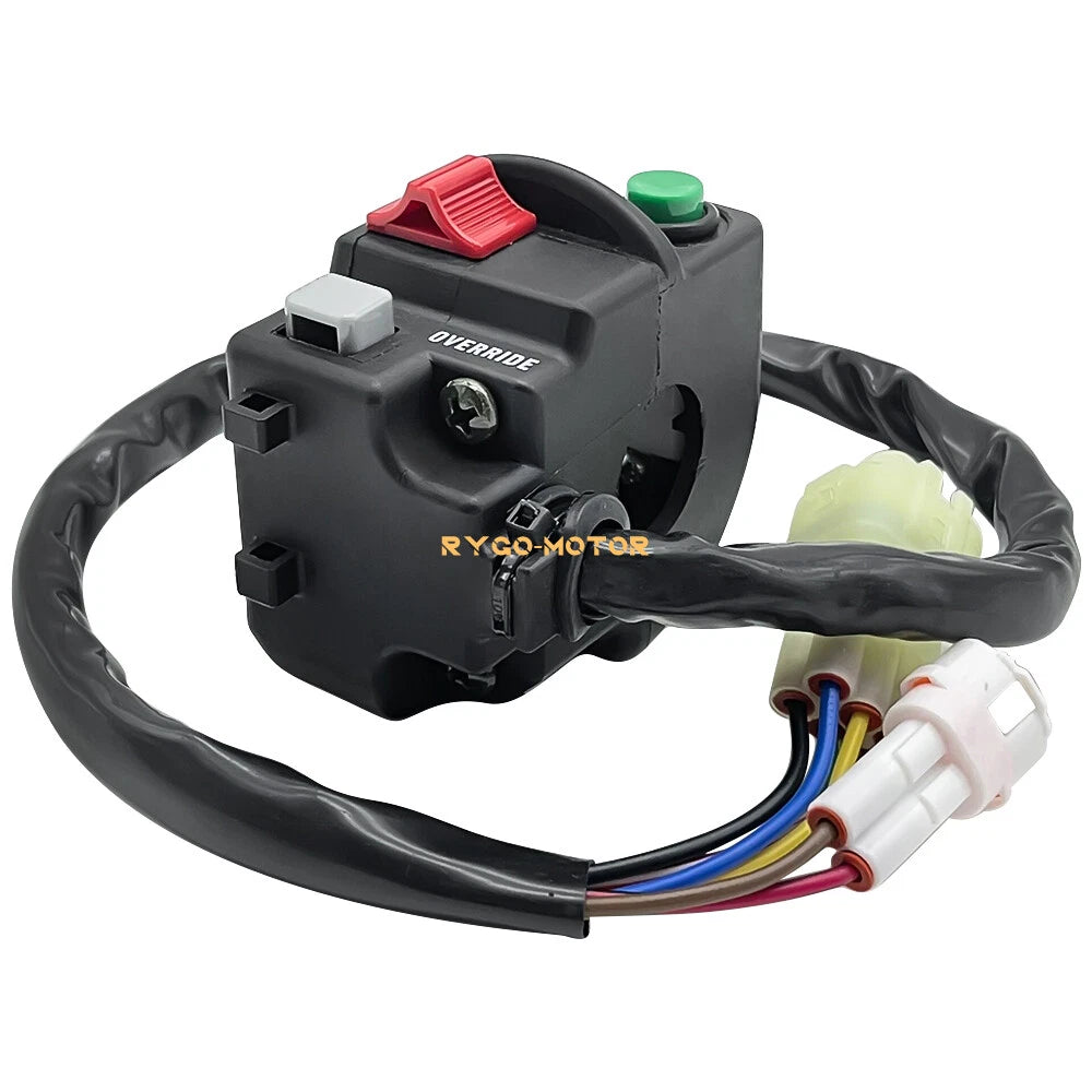 Left Handlebar Switch Start Stop Light Override for Yamaha Grizzly 700 (2007–2023)